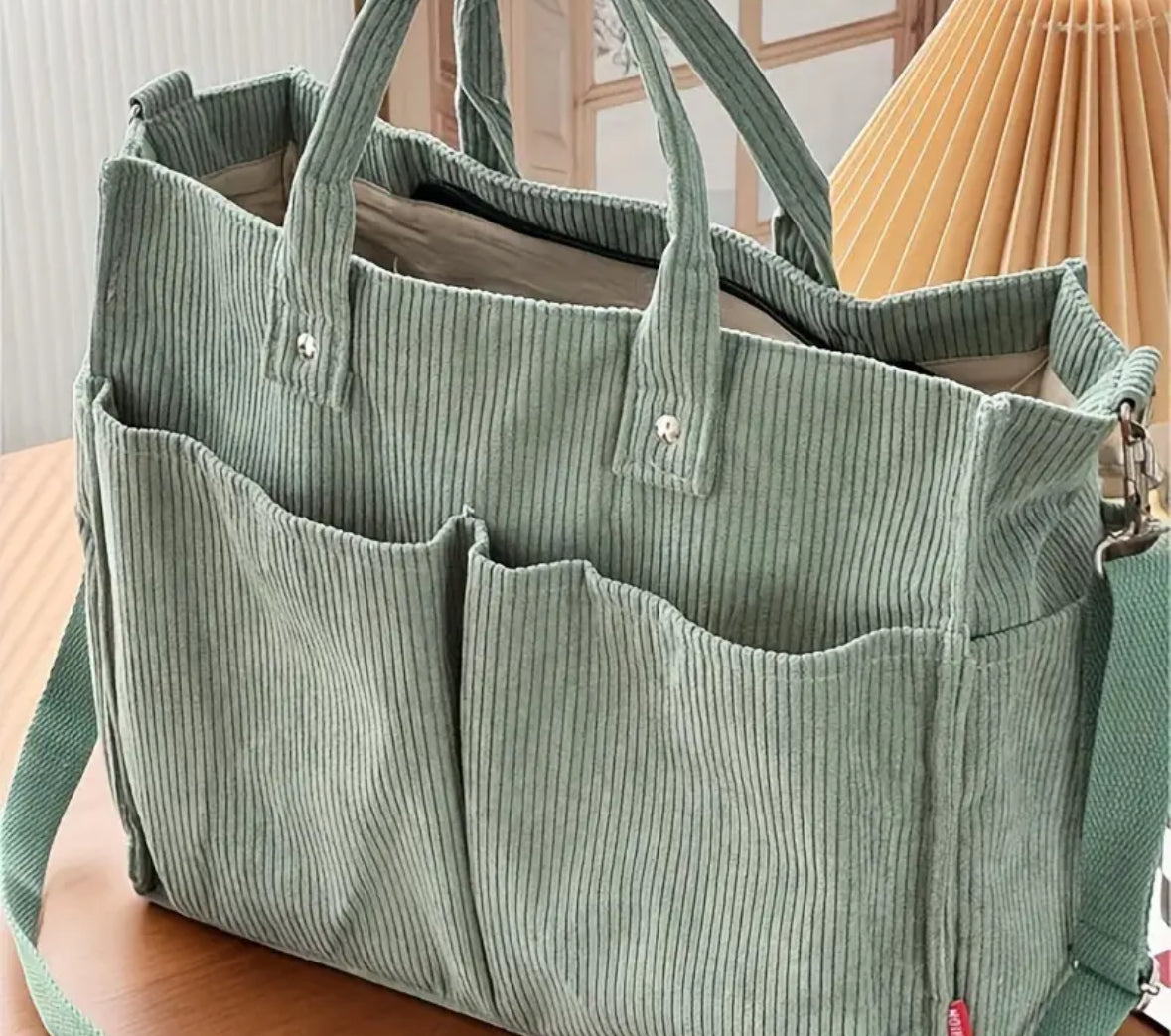 Corduroy Tote