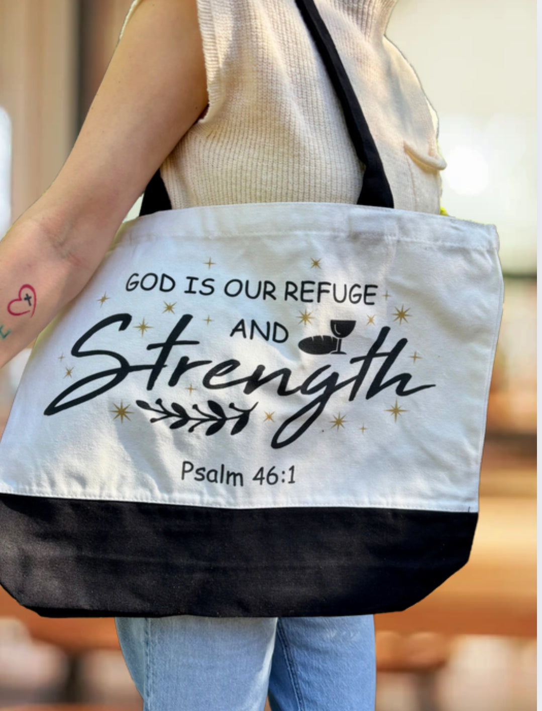 Bible Verse Tote