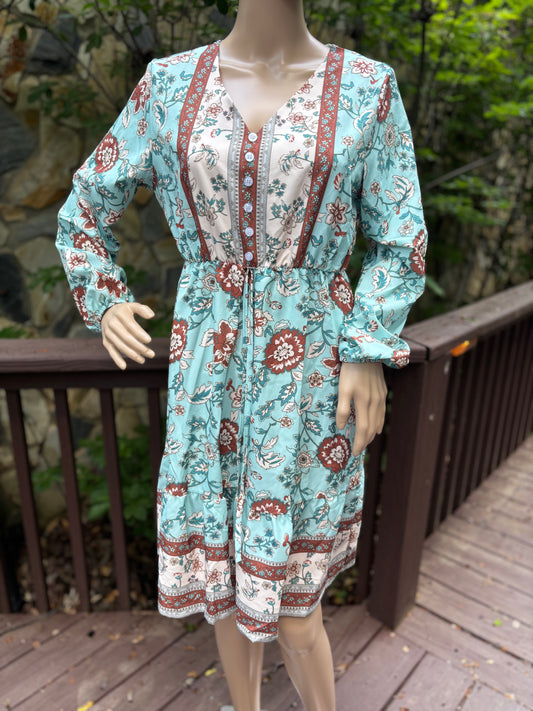 Floral Pattern Dress