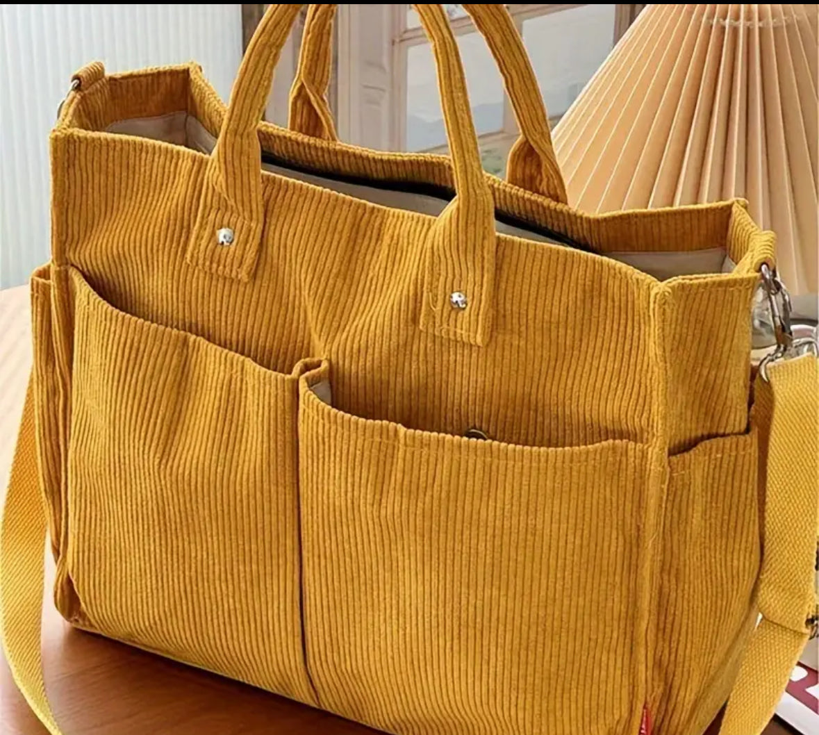 Corduroy Tote