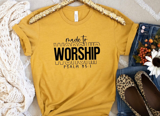 Made To Worship Tee